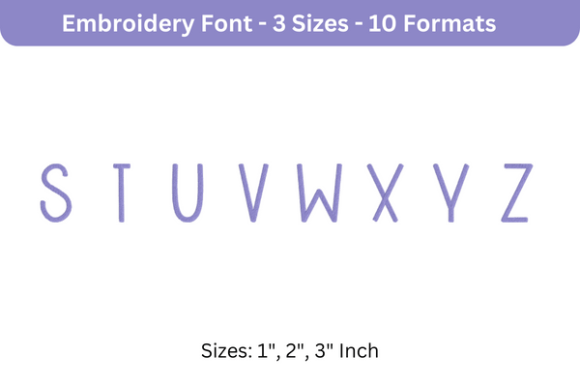 Beautiful Font Uppercase S to Z Review for Business Merch