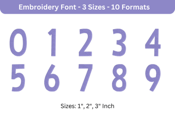 Bimbo Font 0 to 9: An Embroidery Designer's Honest Take