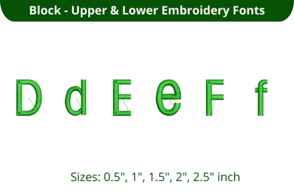 Block Font DEF – An Embroidery Designer’s Honest Review