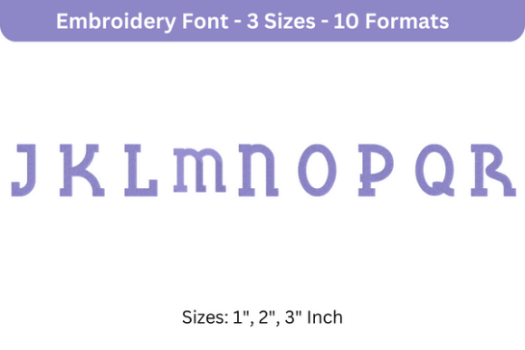 Blue Plate Font Uppercase J to R: A Designer's Review