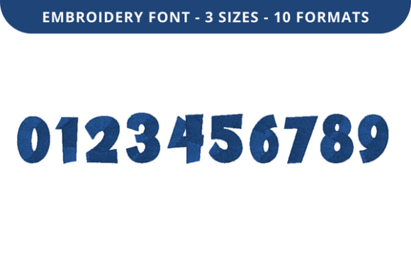 Cake Layer Font 0 to 9: A Designer's Seasonal Embroidery Review