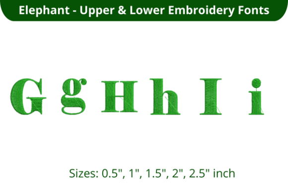 Elephant Font GHI: A Designer's Review