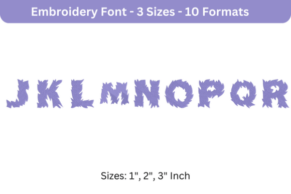 Fire Cat Font J to R Review