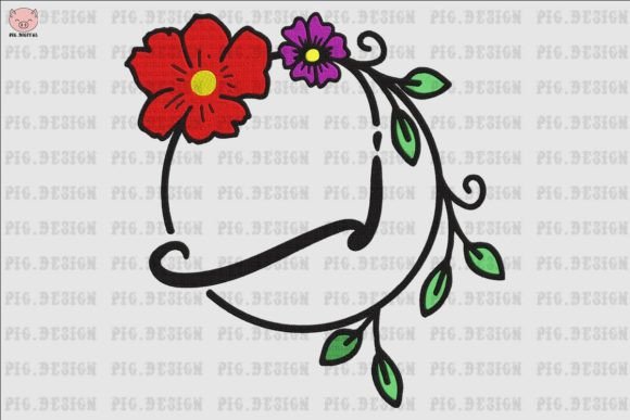 Flower Font J: A Seasonal Embroidery Designer's Review