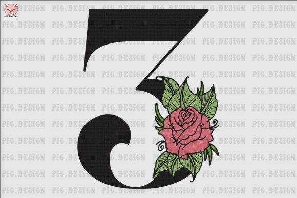 Flower Rose Font 3 Review for Boutique Sweatshirts
