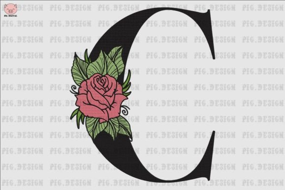 Flower Rose Font C: A Seasonal Embroidery Designer’s Review