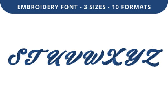 Fonso Font S to Z: A Designer Review of This Embroidered Gift Font