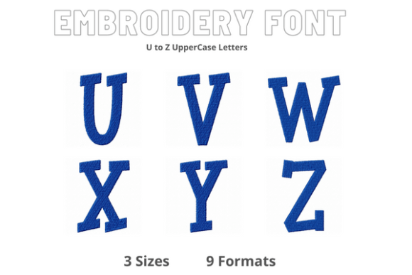 Font U to Z: A Designer’s Review for Boutique Sweatshirt Projects