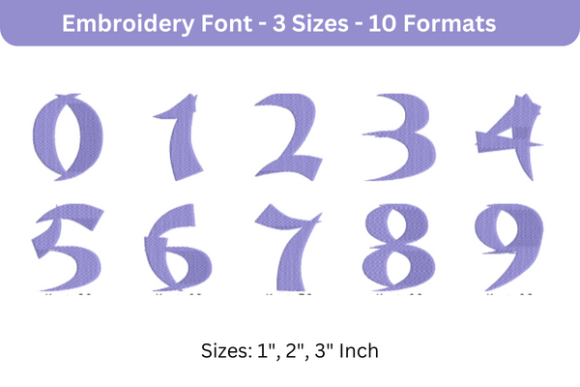 Karate Font 0 to 9 Review