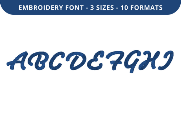 Yiddy Font a to I: A Craft Fair Embroidery Review